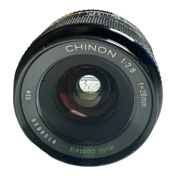 🔥 Vintage Chinon Multi Coated (M.C.) f=28mm 52MM Camera Lens For Pentax 🔥 - Picture 3 of 8